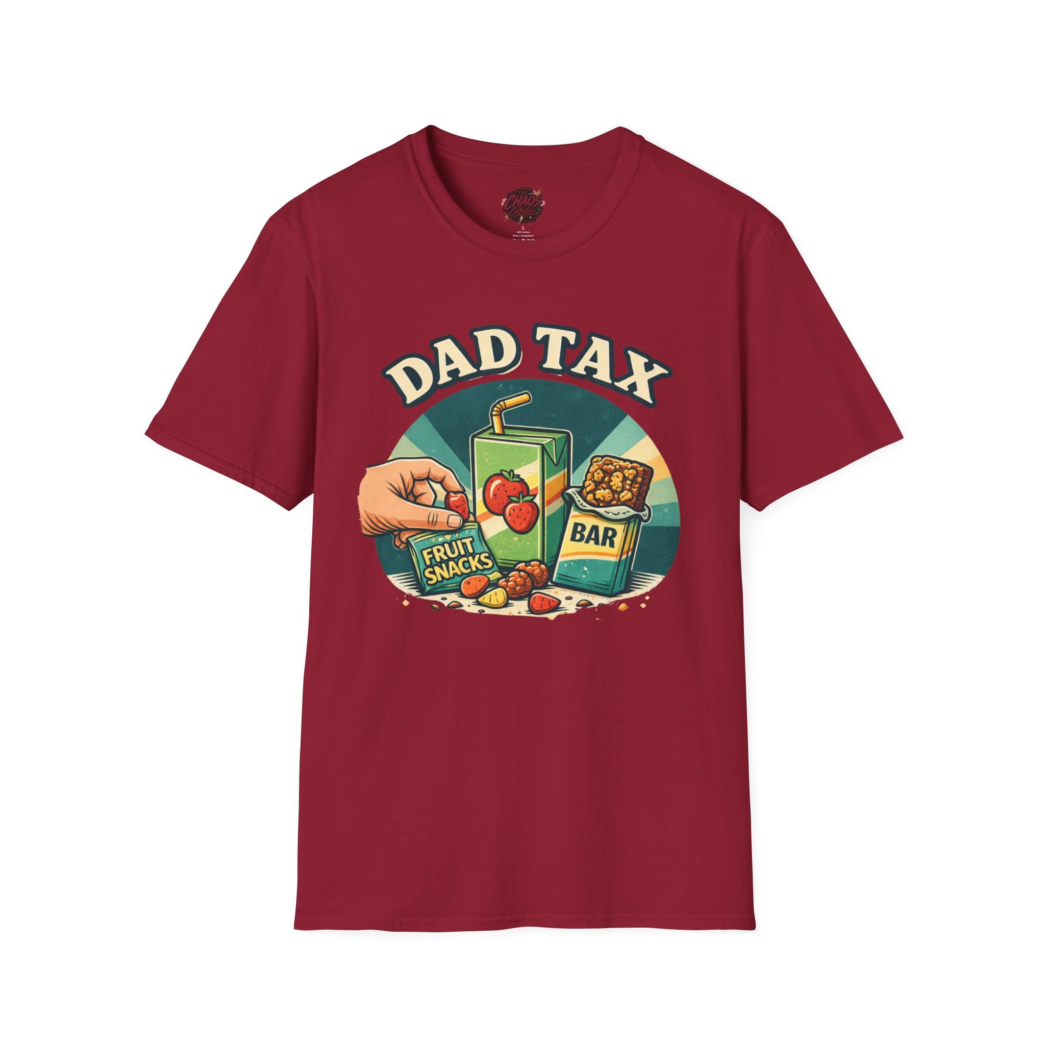 Dad Tax Shirt – Funny Dad Snack Tax T-Shirt, Father Humor Tee, Snack Stealing Dad Shirt, Dad Life Graphic Tee