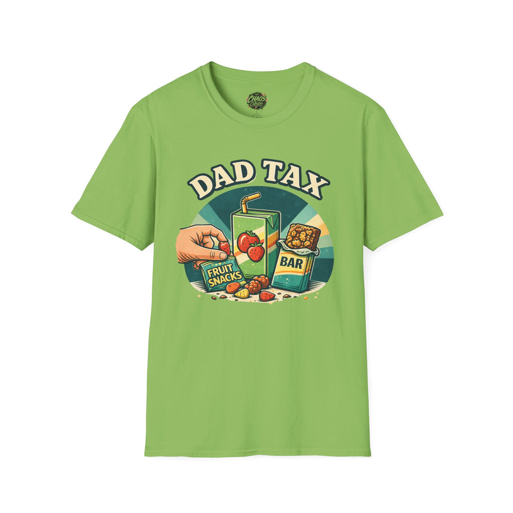 Dad Tax Shirt – Funny Dad Snack Tax T-Shirt, Father Humor Tee, Snack Stealing Dad Shirt, Dad Life Graphic Tee