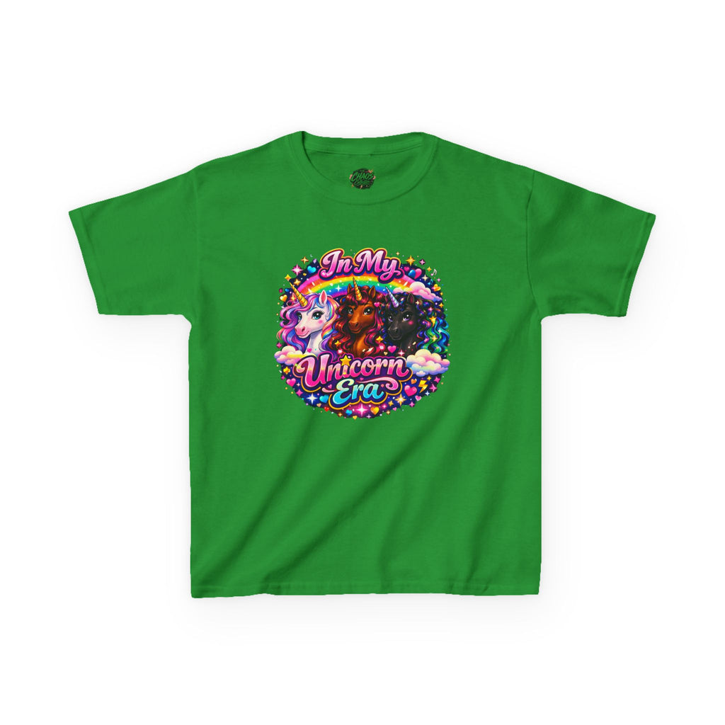 In My Unicorn Era Shirt – Girls Pink Unicorn T-Shirt, 90s Retro Unicorn Tee, Cute Magical Kids Shirt