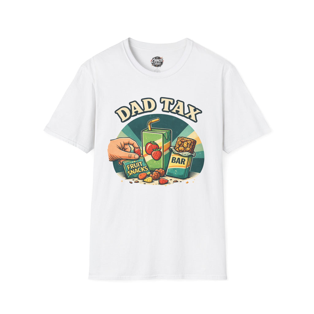Dad Tax Shirt – Funny Dad Snack Tax T-Shirt, Father Humor Tee, Snack Stealing Dad Shirt, Dad Life Graphic Tee