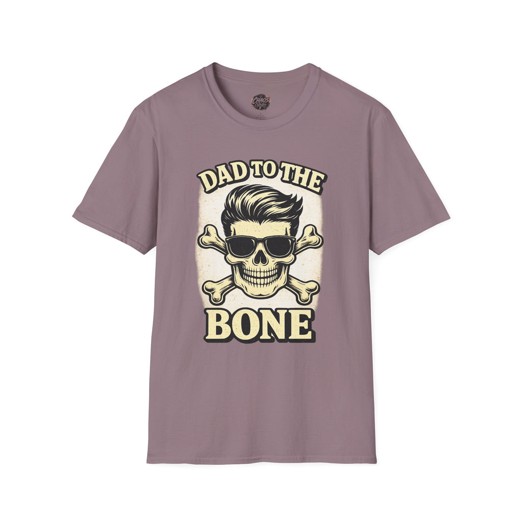 Dad To The Bone Shirt – Funny Dad Skull T-Shirt, Retro Dad Graphic Tee, Cool Dad Gift, Father’s Day Dad Shirt