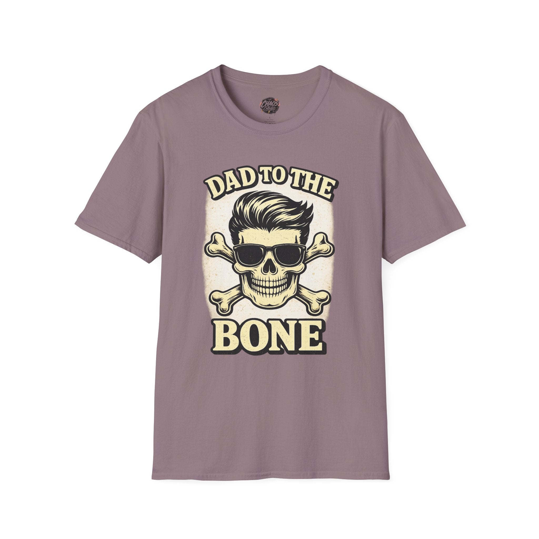 Dad To The Bone Shirt – Funny Dad Skull T-Shirt, Retro Dad Graphic Tee, Cool Dad Gift, Father’s Day Dad Shirt