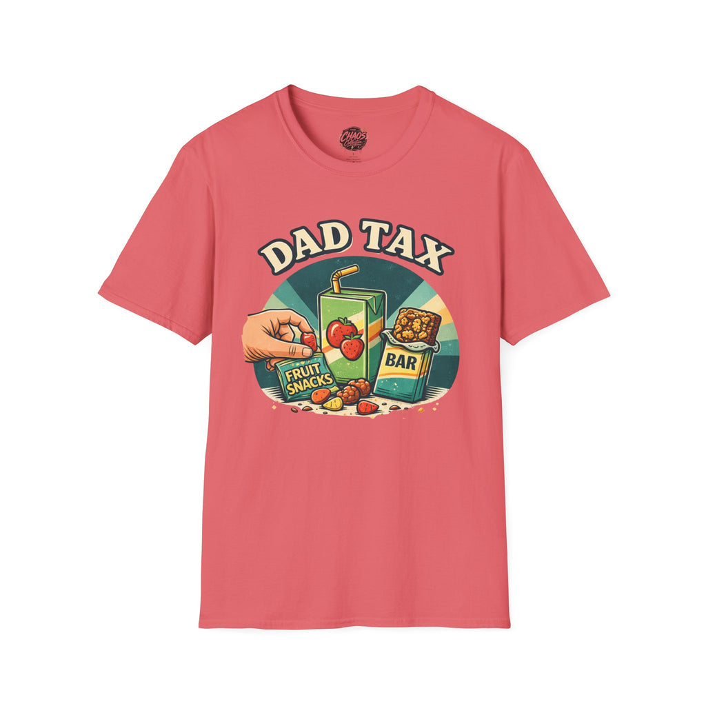 Dad Tax Shirt – Funny Dad Snack Tax T-Shirt, Father Humor Tee, Snack Stealing Dad Shirt, Dad Life Graphic Tee