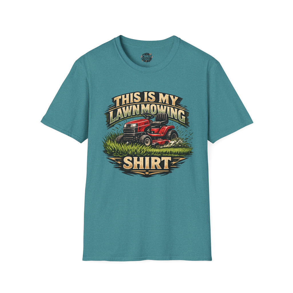 This Is My Lawn Mowing Shirt T-Shirt — Funny Lawn Care Tee for Gardeners & Yard Lovers