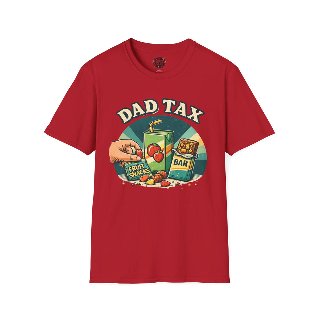 Dad Tax Shirt – Funny Dad Snack Tax T-Shirt, Father Humor Tee, Snack Stealing Dad Shirt, Dad Life Graphic Tee