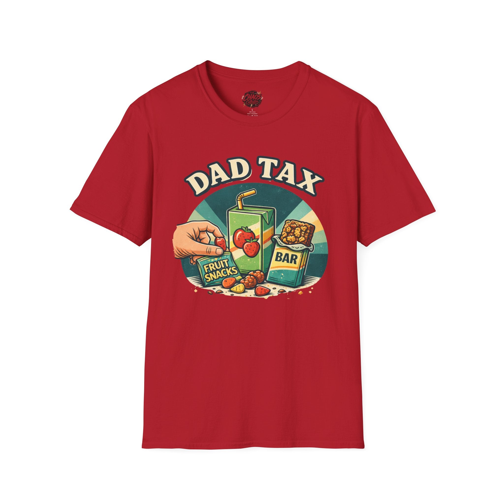 Dad Tax Shirt – Funny Dad Snack Tax T-Shirt, Father Humor Tee, Snack Stealing Dad Shirt, Dad Life Graphic Tee