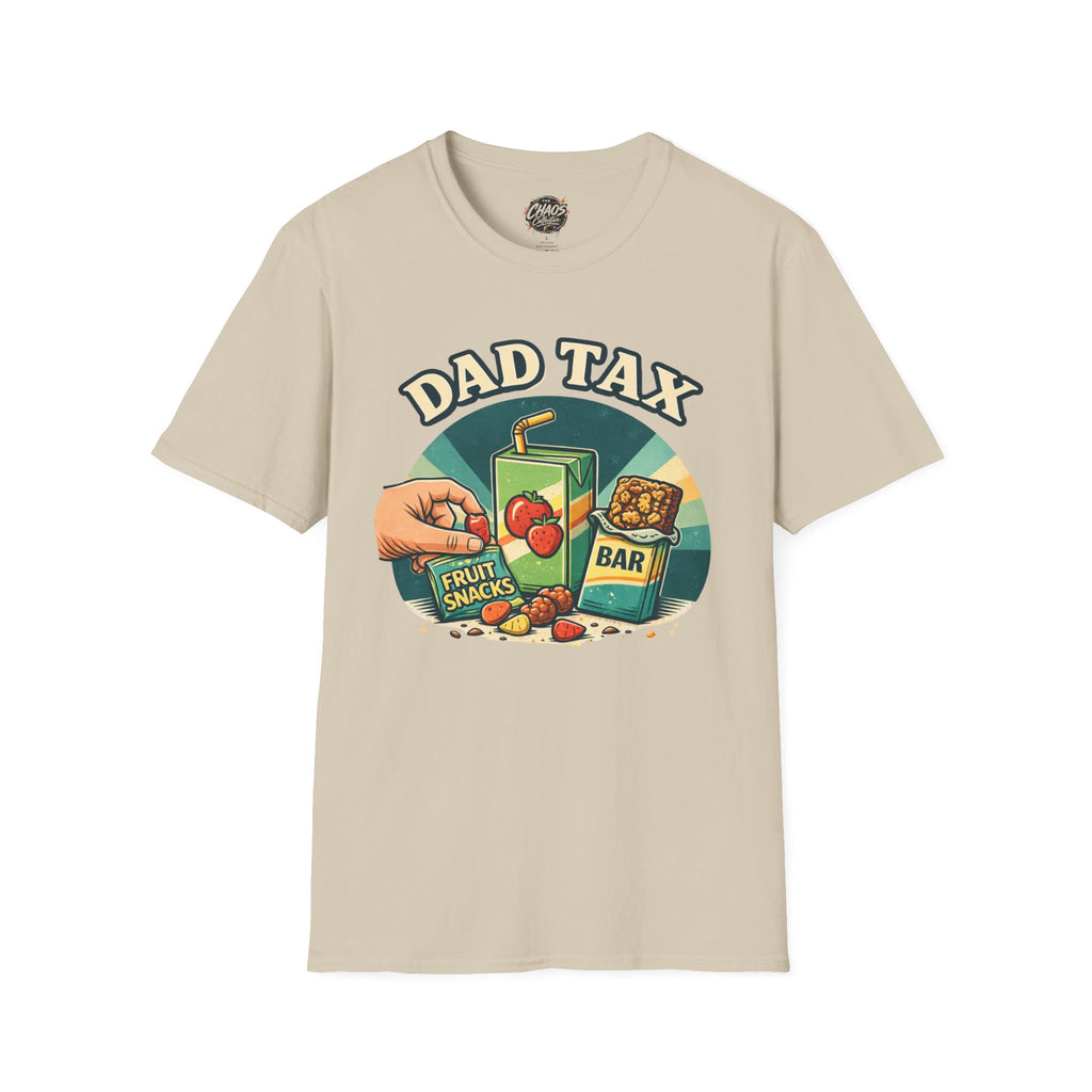 Dad Tax Shirt – Funny Dad Snack Tax T-Shirt, Father Humor Tee, Snack Stealing Dad Shirt, Dad Life Graphic Tee