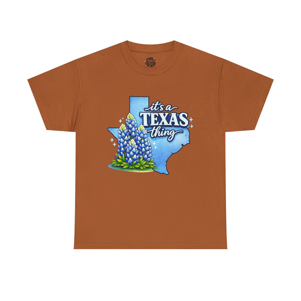 Texas Bluebonnet T‑Shirt | "It's a Texas Thing" State Pride Tee