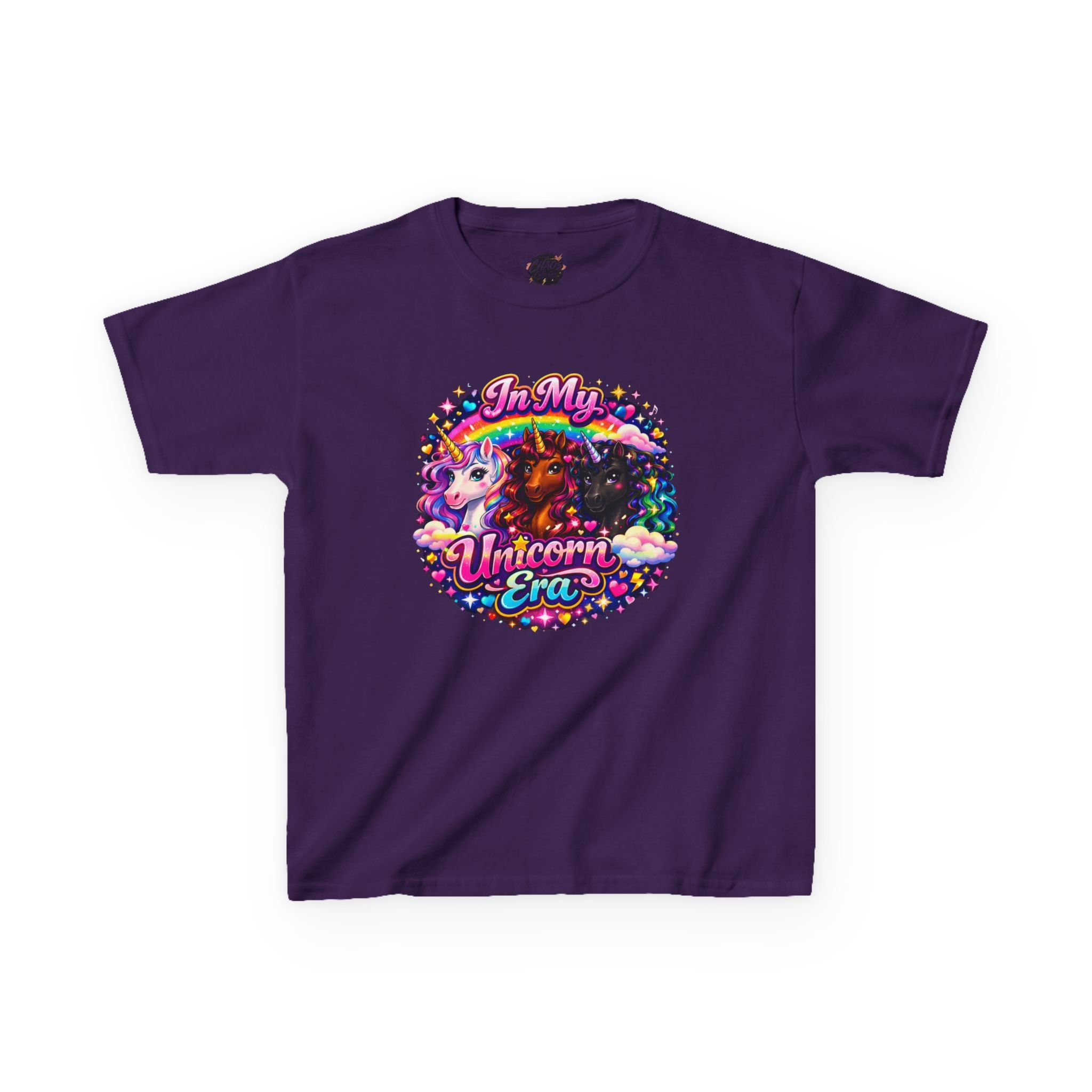 In My Unicorn Era Shirt – Girls Pink Unicorn T-Shirt, 90s Retro Unicorn Tee, Cute Magical Kids Shirt