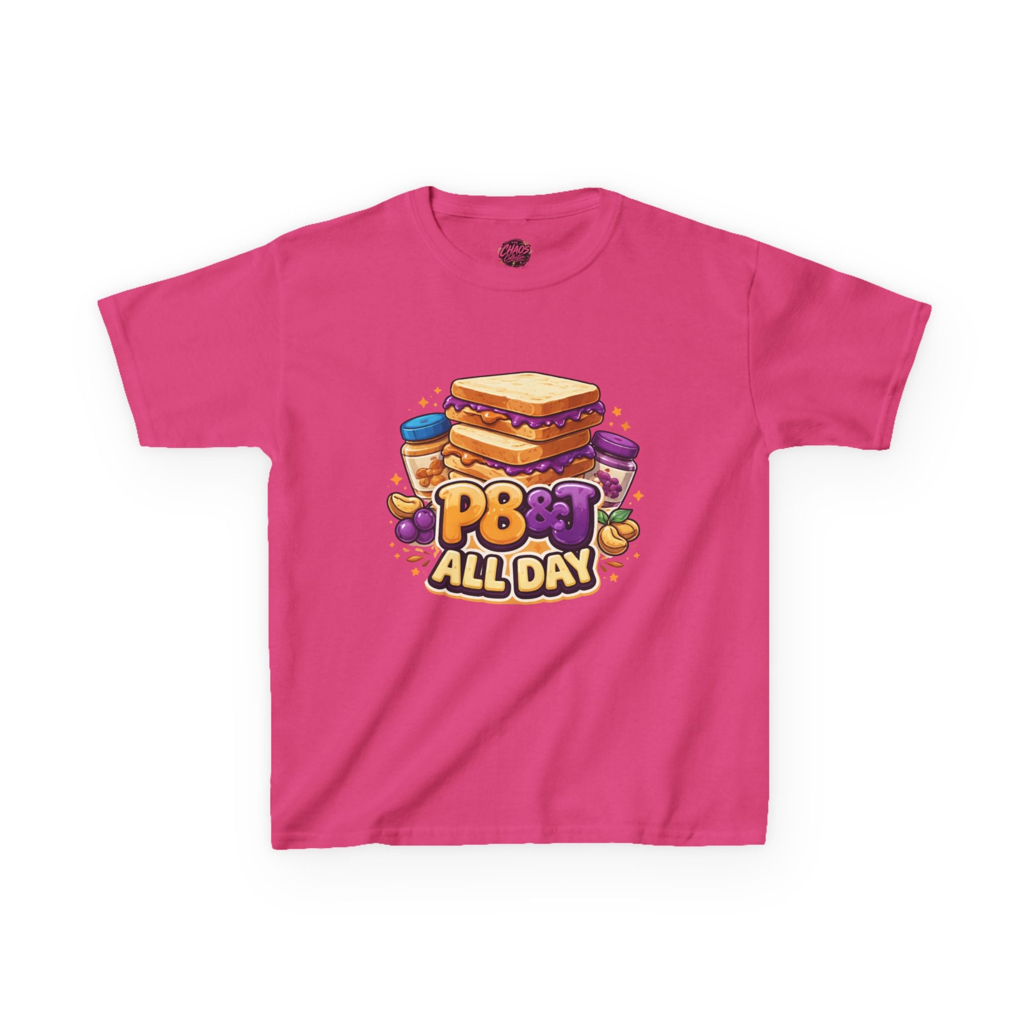Kids PB&J 'PB All Day' T-Shirt — Cute Peanut Butter Jelly Tee for Children
