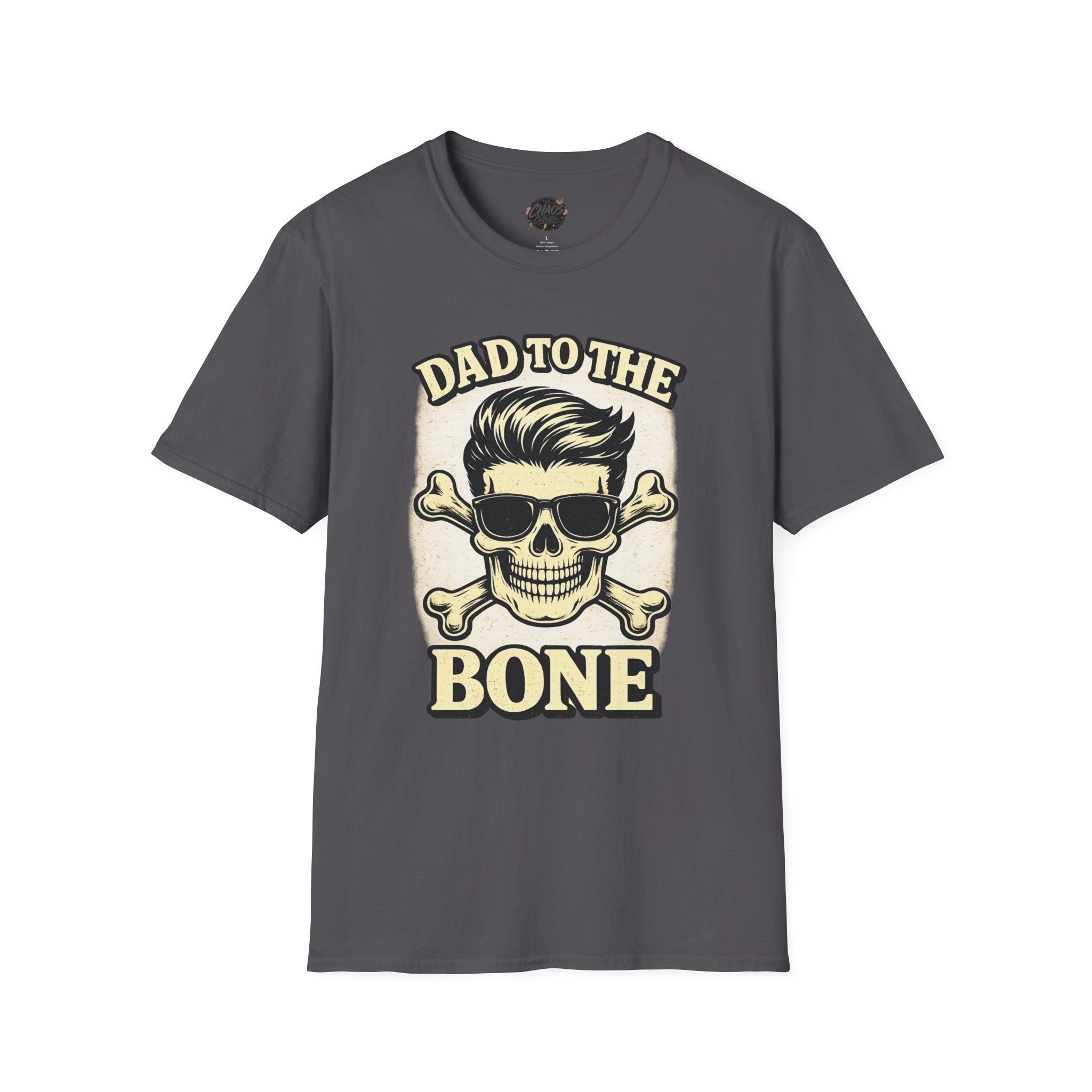 Dad To The Bone Shirt – Funny Dad Skull T-Shirt, Retro Dad Graphic Tee, Cool Dad Gift, Father’s Day Dad Shirt