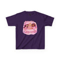 Girls Will Be Girls Kids T‑Shirt — Pink Retro Friendship Graphic Tee - Girls Will Be Girls Witchy Ouija Board Shirt - Trendy Witchcore Graphic Tee