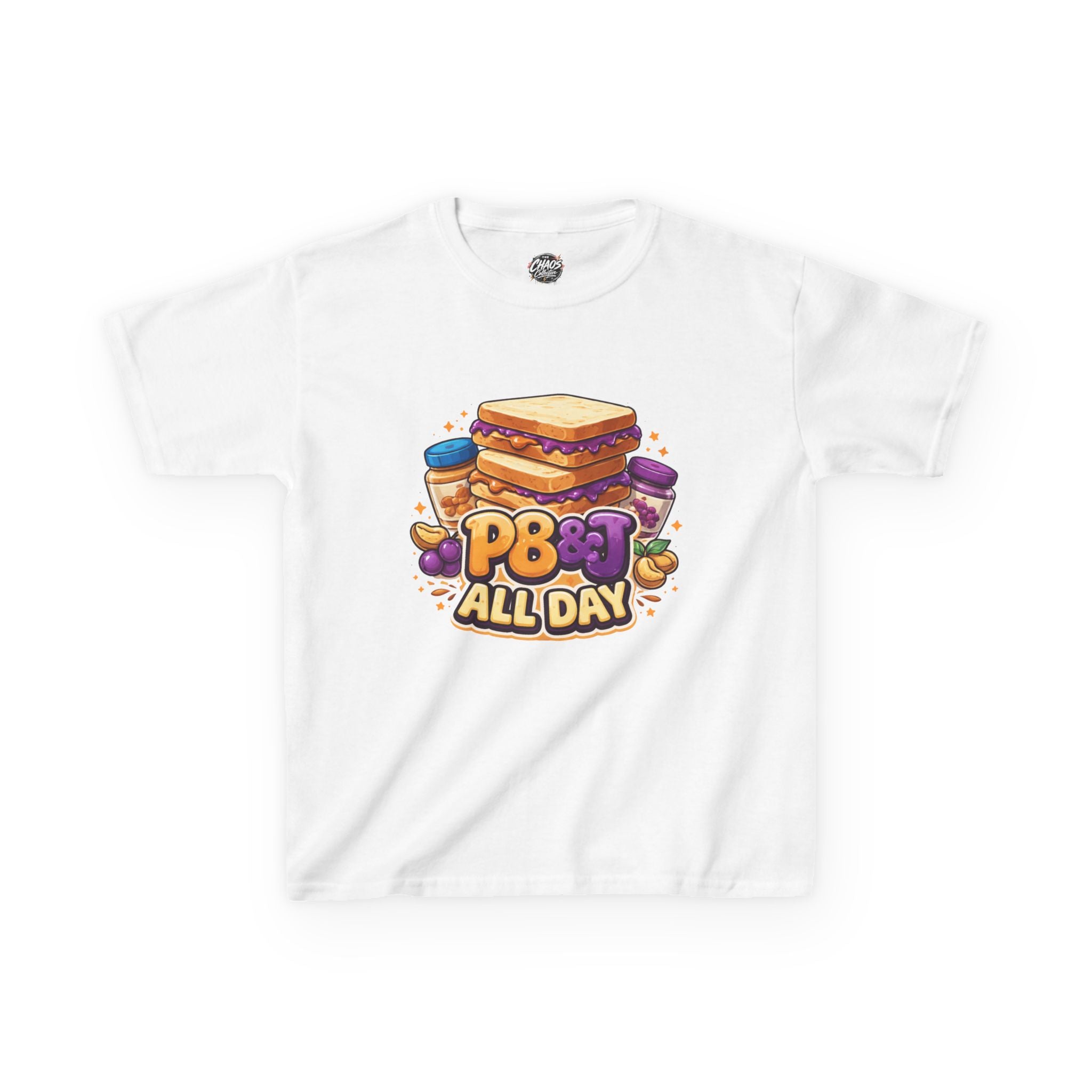 Kids PB&J 'PB All Day' T-Shirt — Cute Peanut Butter Jelly Tee for Children