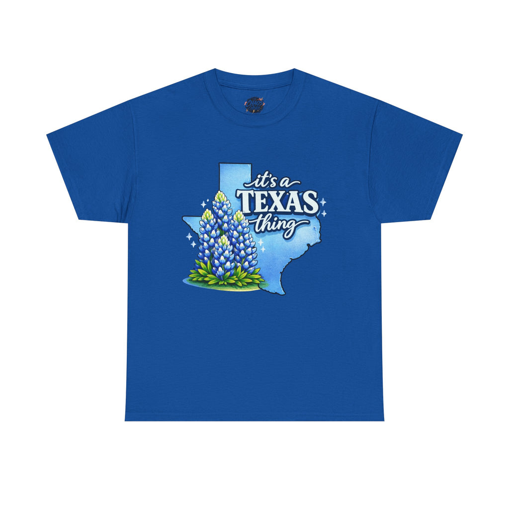 Texas Bluebonnet T‑Shirt | "It's a Texas Thing" State Pride Tee