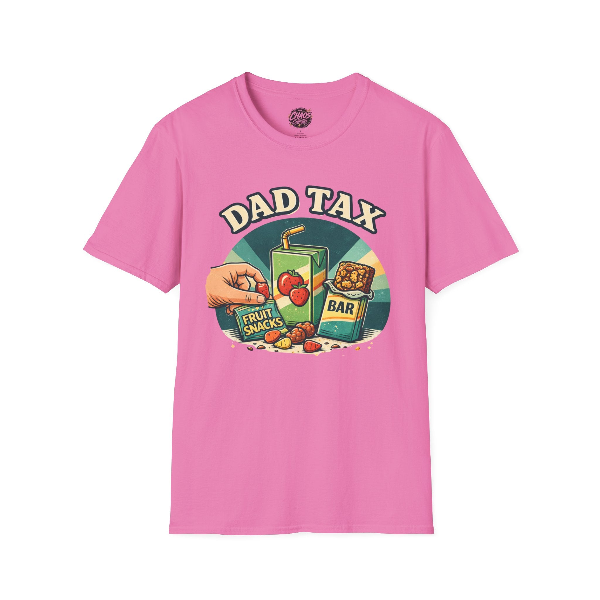 Dad Tax Shirt – Funny Dad Snack Tax T-Shirt, Father Humor Tee, Snack Stealing Dad Shirt, Dad Life Graphic Tee