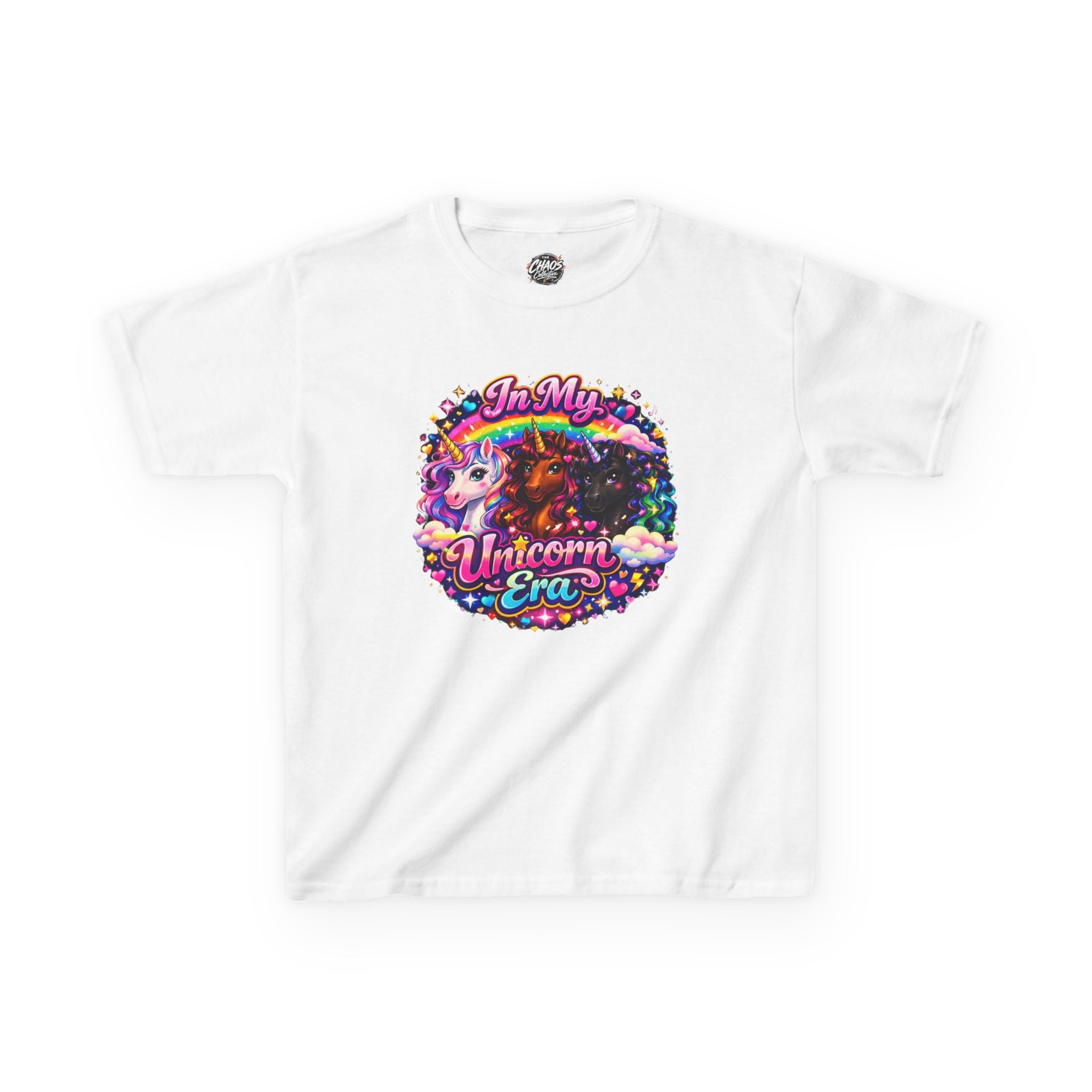 In My Unicorn Era Shirt – Girls Pink Unicorn T-Shirt, 90s Retro Unicorn Tee, Cute Magical Kids Shirt