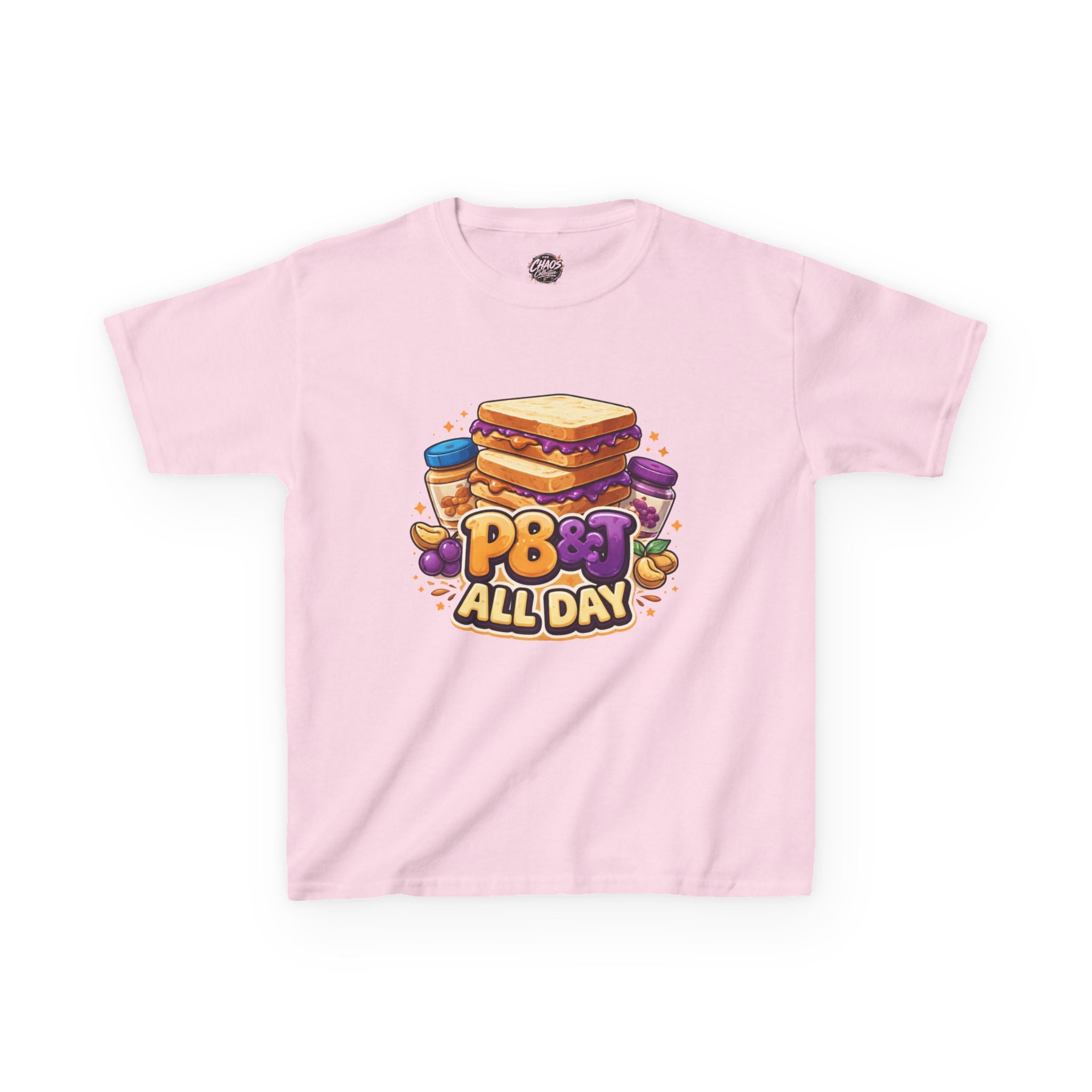 Kids PB&J 'PB All Day' T-Shirt — Cute Peanut Butter Jelly Tee for Children