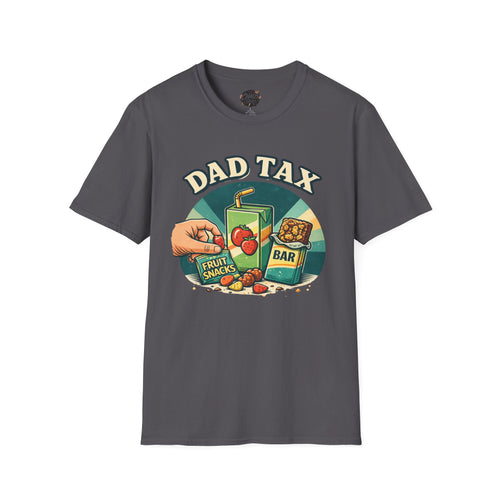 Dad Tax Shirt – Funny Dad Snack Tax T-Shirt, Father Humor Tee, Snack Stealing Dad Shirt, Dad Life Graphic Tee