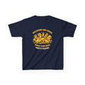 Kids Macaroni & Cheese Tee — "Macaroni and Cheese Three Times Daily, Pretty Please!"