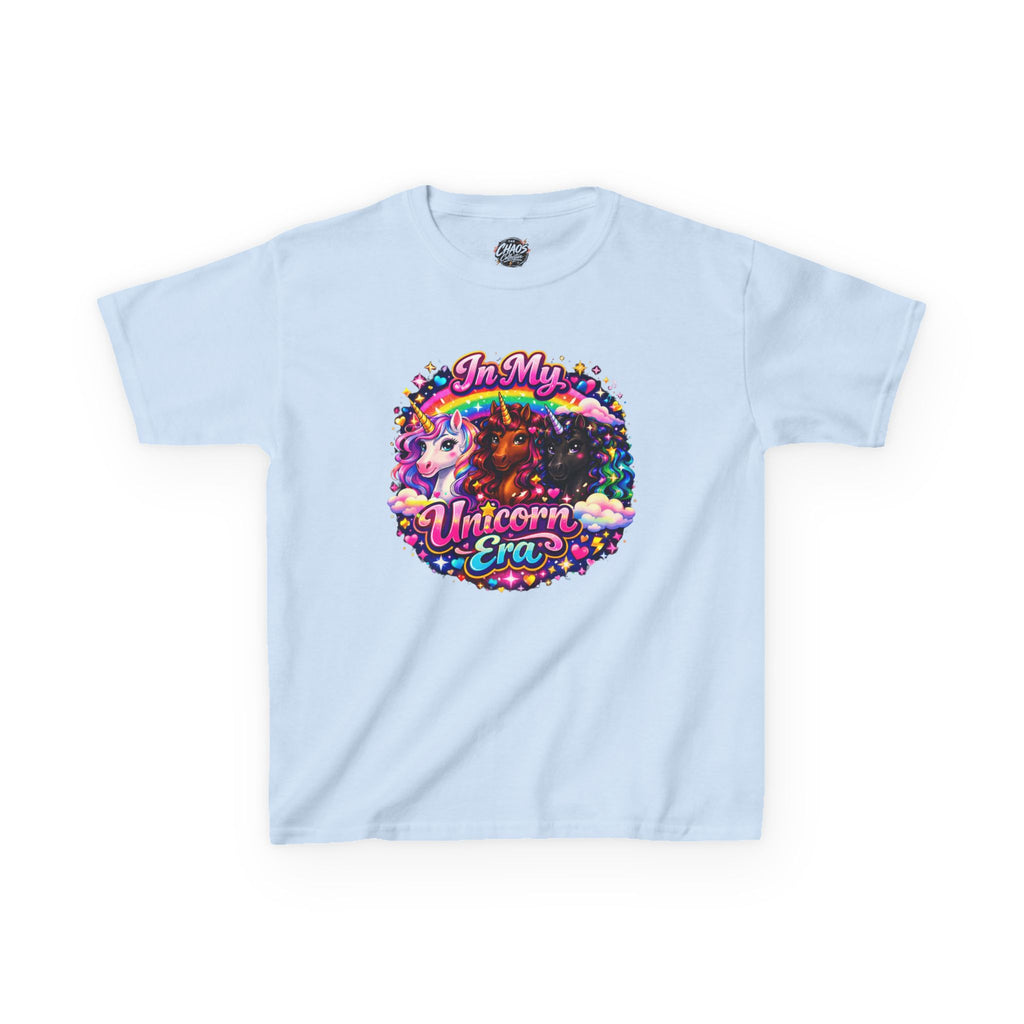 In My Unicorn Era Shirt – Girls Pink Unicorn T-Shirt, 90s Retro Unicorn Tee, Cute Magical Kids Shirt