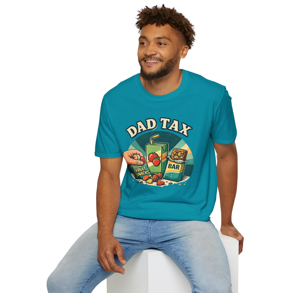 Dad Tax Shirt – Funny Dad Snack Tax T-Shirt, Father Humor Tee, Snack Stealing Dad Shirt, Dad Life Graphic Tee