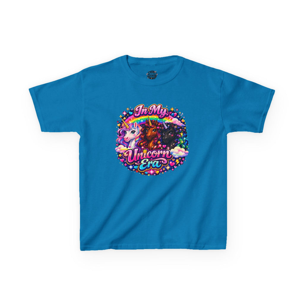 In My Unicorn Era Shirt – Girls Pink Unicorn T-Shirt, 90s Retro Unicorn Tee, Cute Magical Kids Shirt