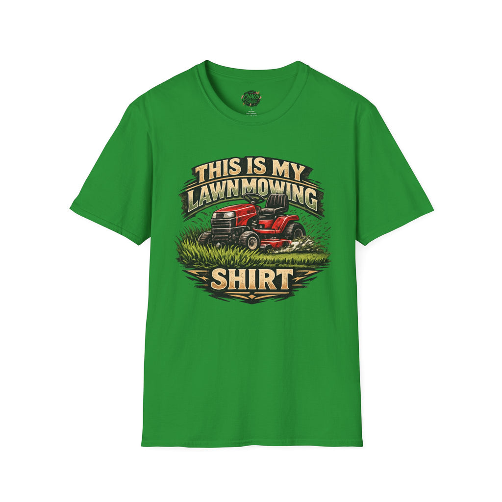 This Is My Lawn Mowing Shirt T-Shirt — Funny Lawn Care Tee for Gardeners & Yard Lovers