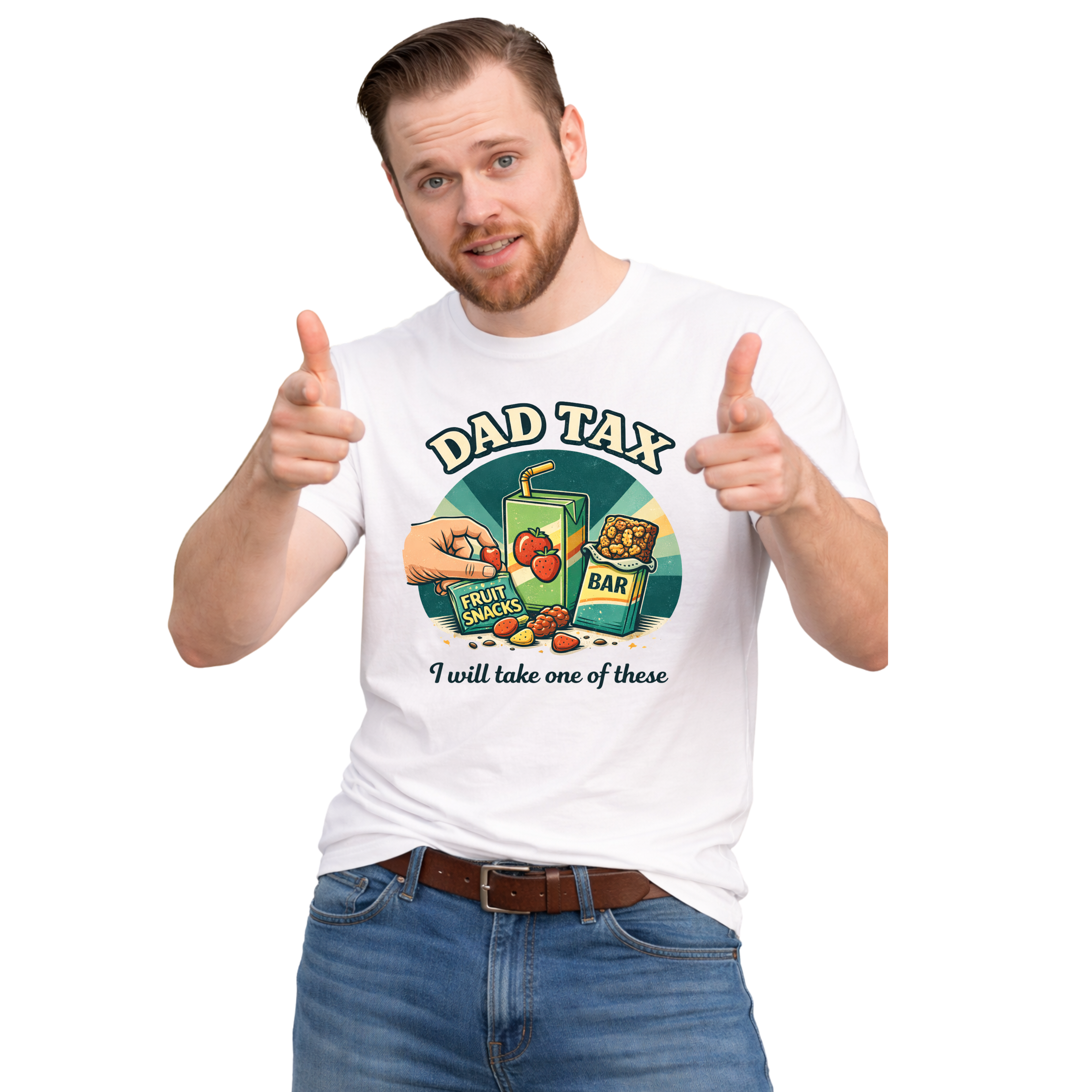 Dad Tax Shirt – Funny Dad Snack Tax T-Shirt, Father Humor Tee, Snack Stealing Dad Shirt, Dad Life Graphic Tee
