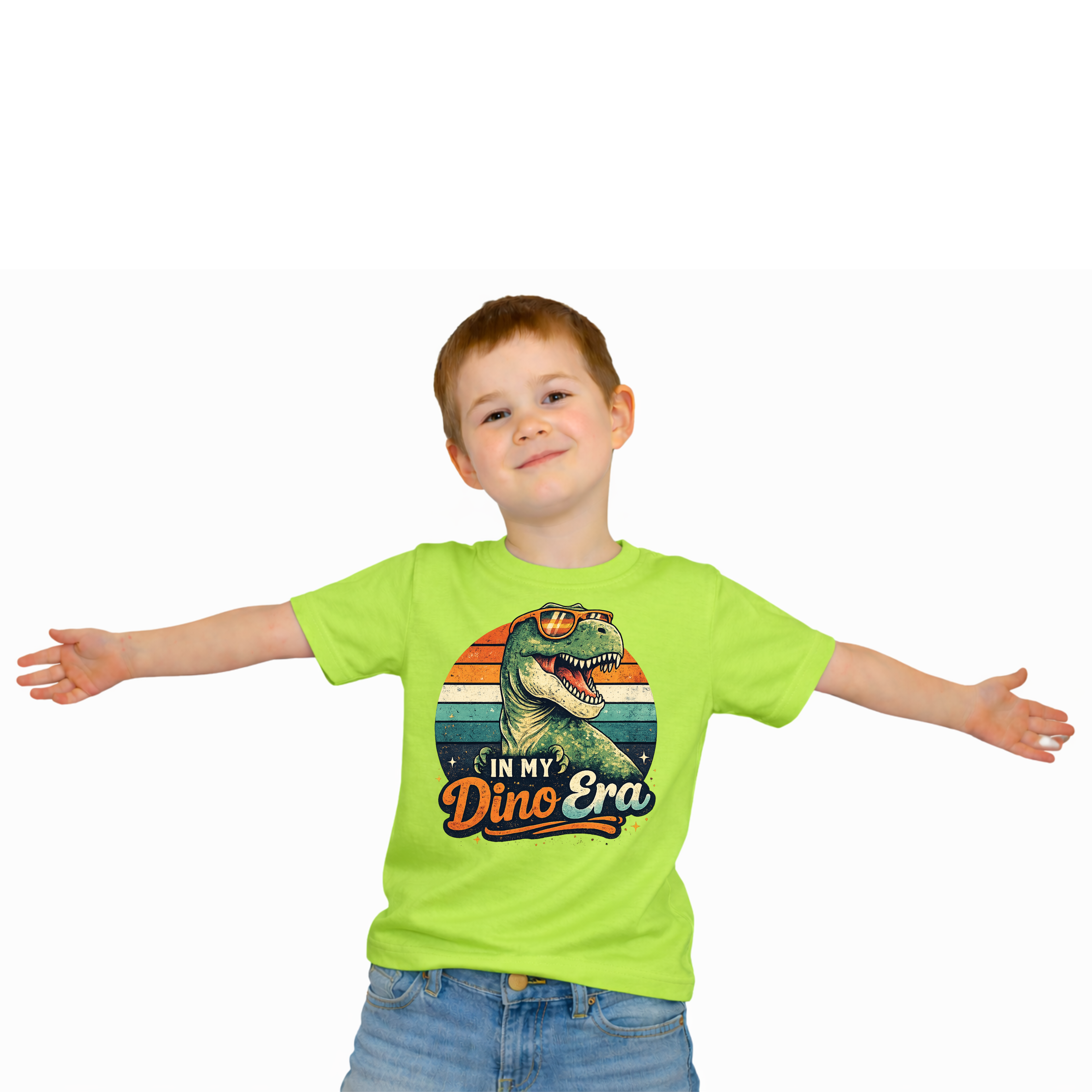 In My Dino Era Shirt – Cute Dinosaur Graphic Tee – Funny Jurassic Era Shirt – Dino Lover Gift