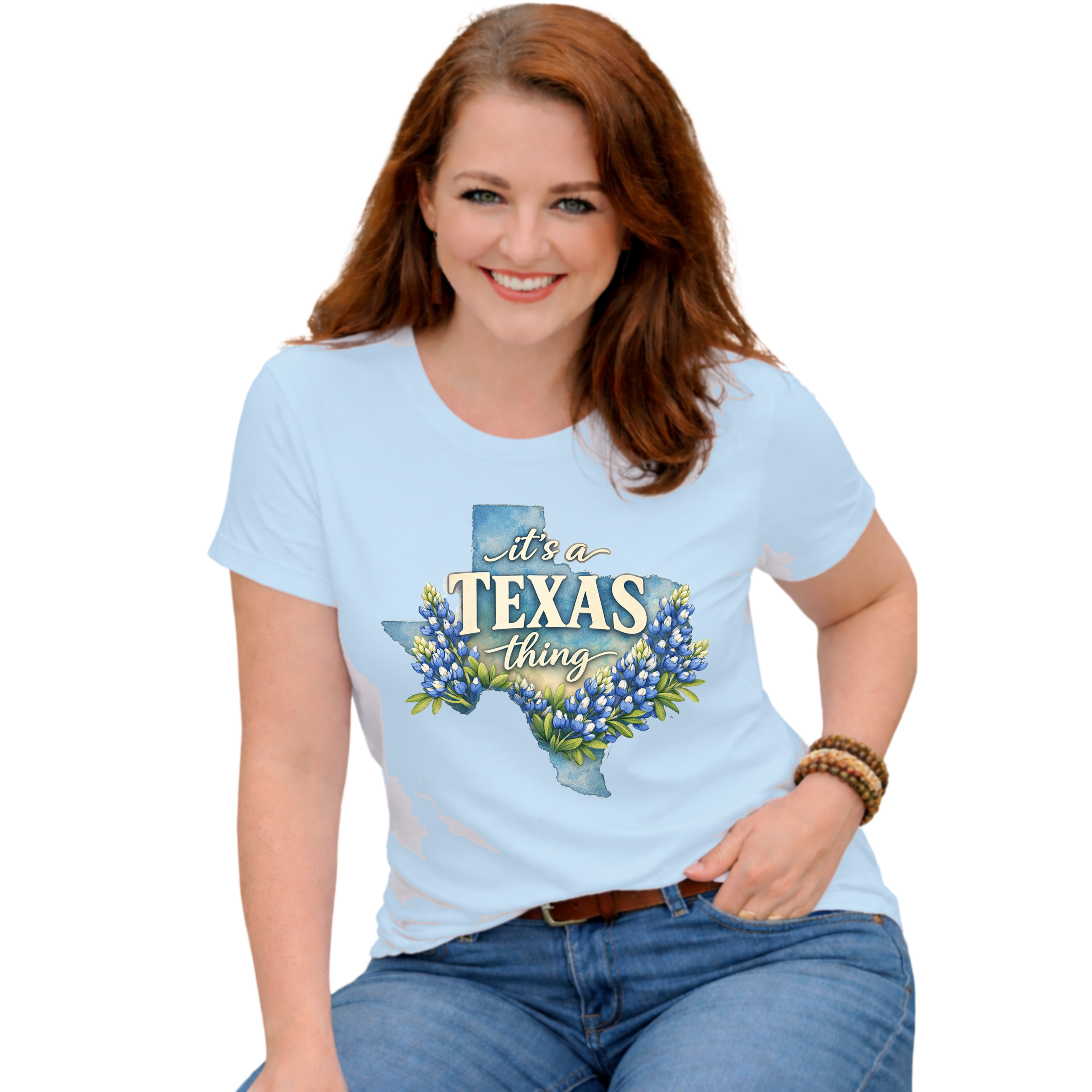 Texas Bluebonnet Tee | "It's a Texas Thing" Graphic T-Shirt