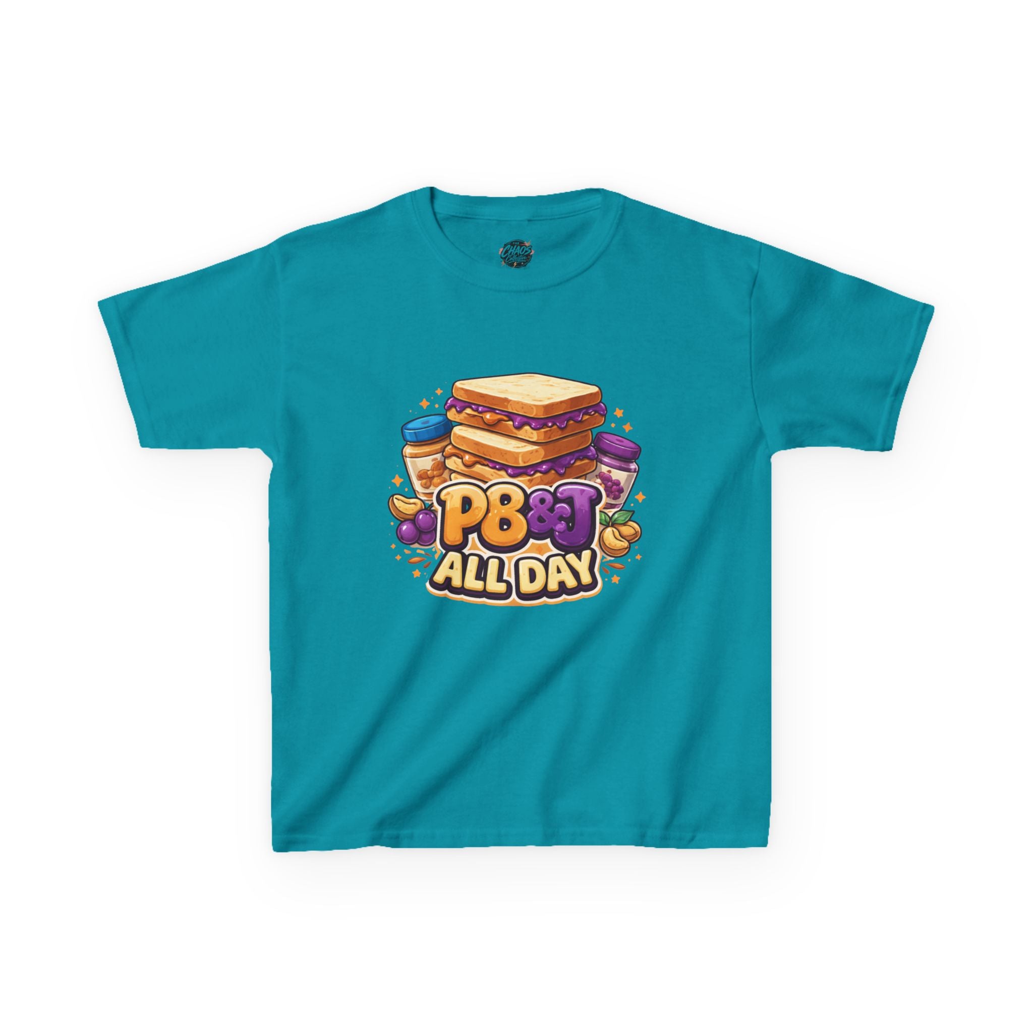 Kids PB&J 'PB All Day' T-Shirt — Cute Peanut Butter Jelly Tee for Children