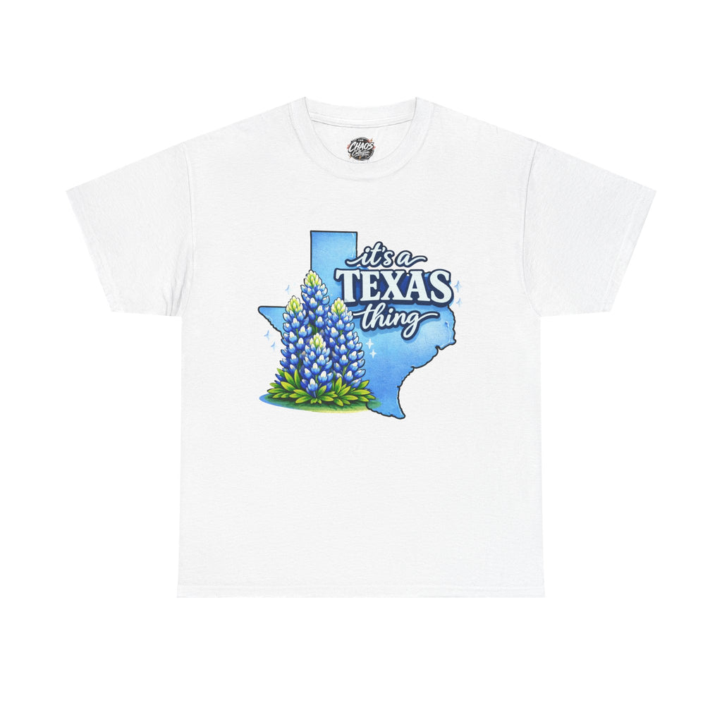 Texas Bluebonnet T‑Shirt | "It's a Texas Thing" State Pride Tee