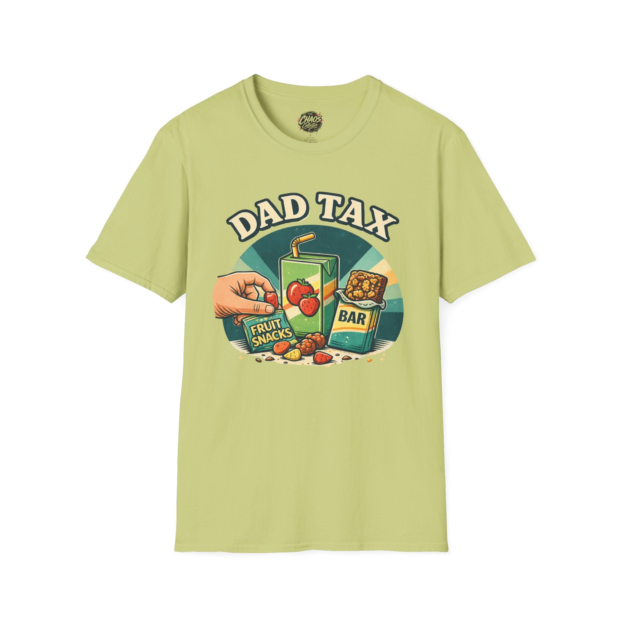 Dad Tax Shirt – Funny Dad Snack Tax T-Shirt, Father Humor Tee, Snack Stealing Dad Shirt, Dad Life Graphic Tee