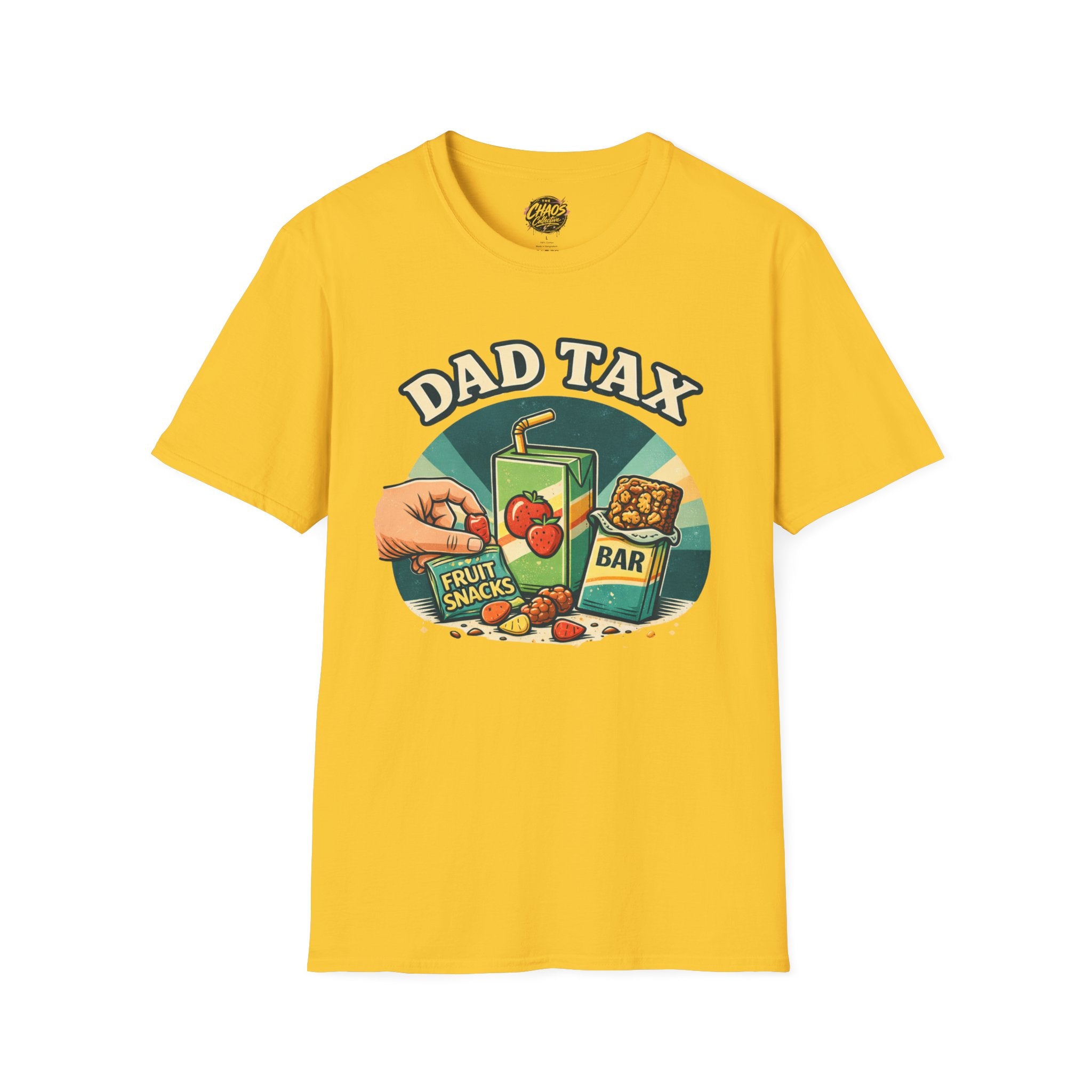 Dad Tax Shirt – Funny Dad Snack Tax T-Shirt, Father Humor Tee, Snack Stealing Dad Shirt, Dad Life Graphic Tee