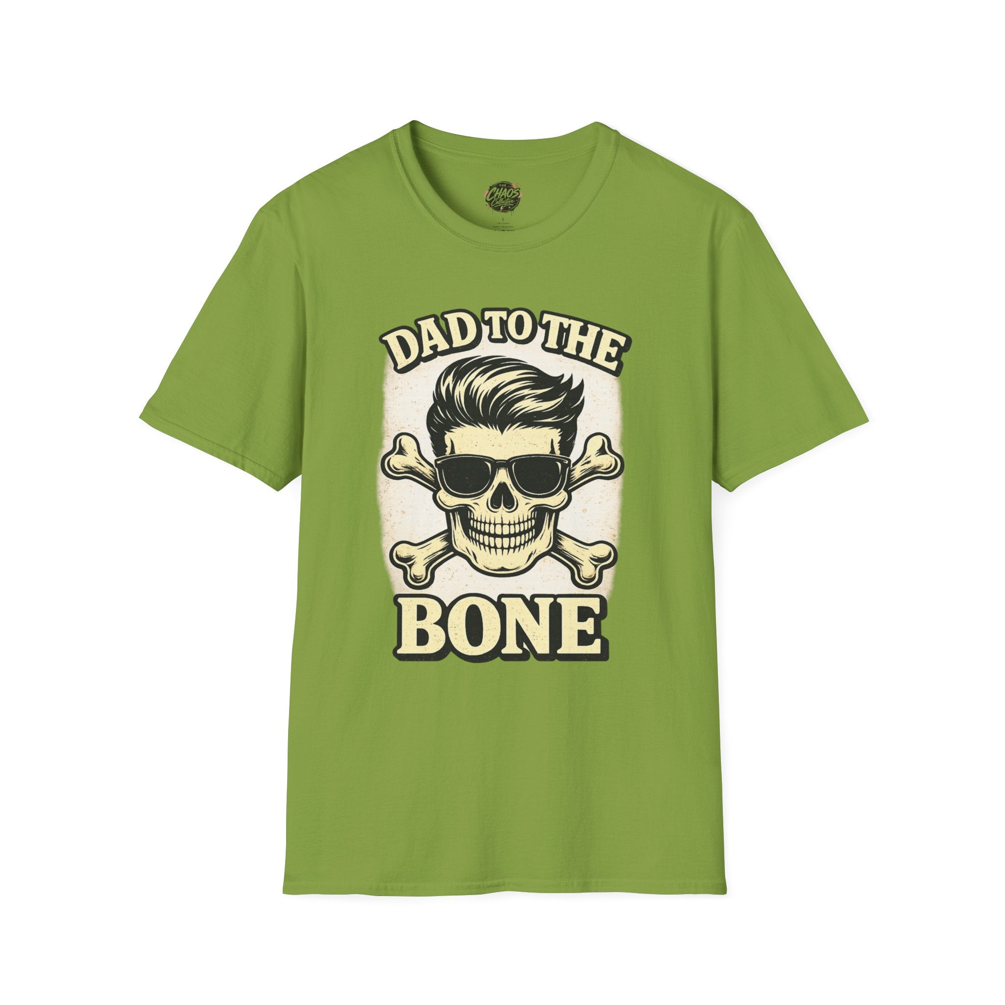 Dad To The Bone Shirt – Funny Dad Skull T-Shirt, Retro Dad Graphic Tee, Cool Dad Gift, Father’s Day Dad Shirt