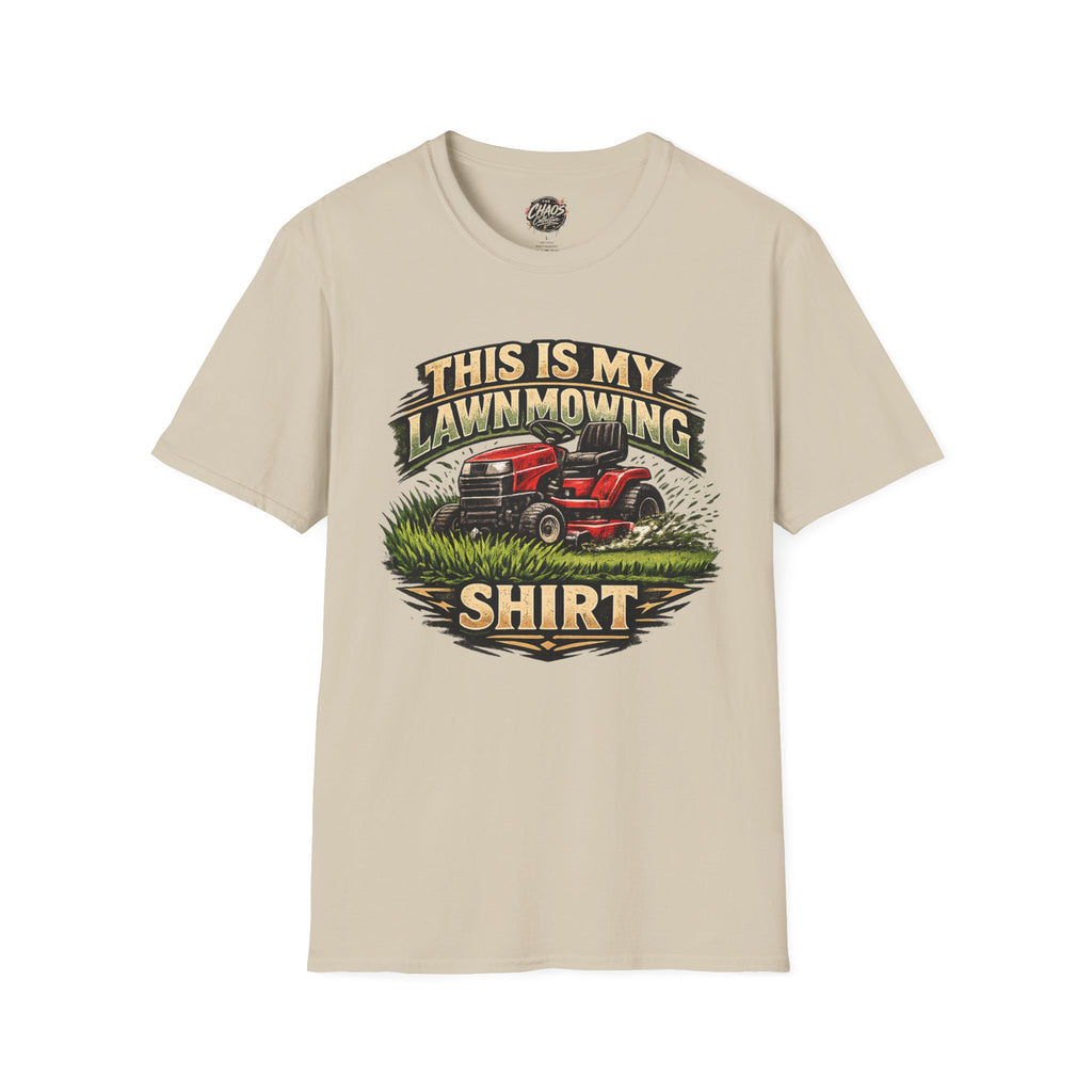 This Is My Lawn Mowing Shirt T-Shirt — Funny Lawn Care Tee for Gardeners & Yard Lovers