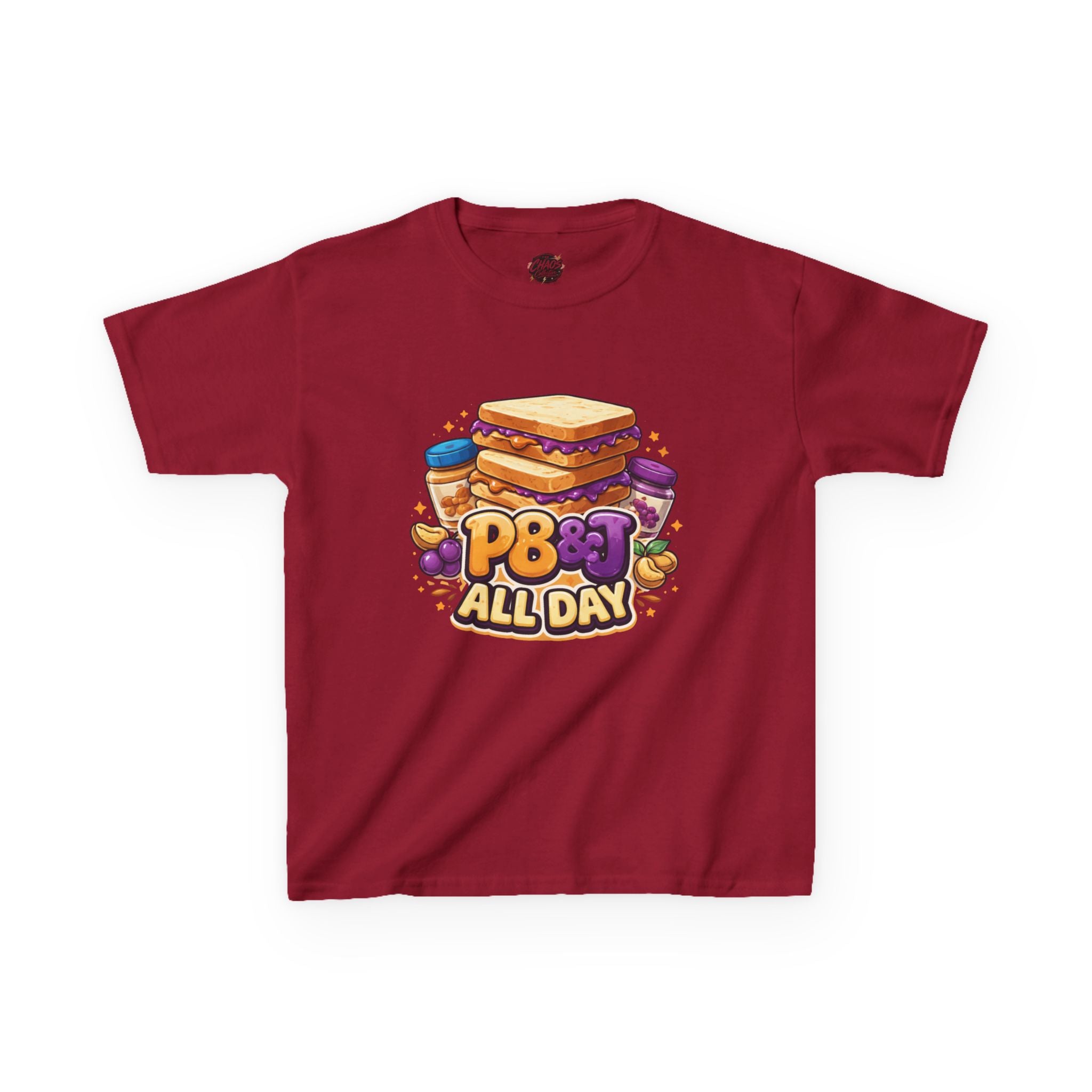 Kids PB&J 'PB All Day' T-Shirt — Cute Peanut Butter Jelly Tee for Children