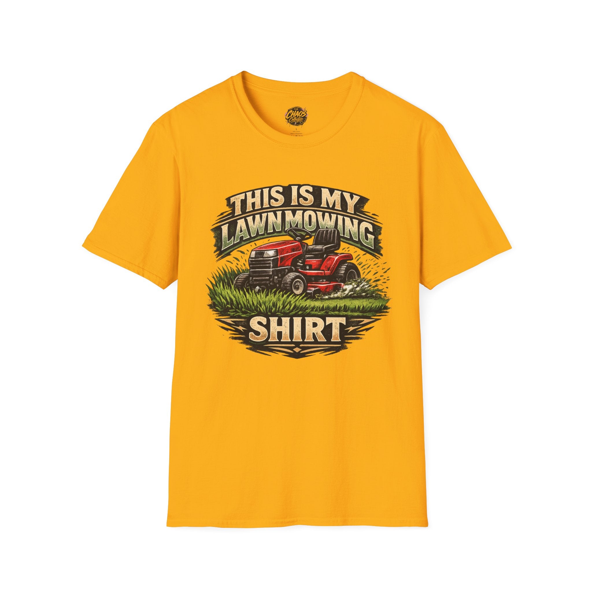 This Is My Lawn Mowing Shirt T-Shirt — Funny Lawn Care Tee for Gardeners & Yard Lovers
