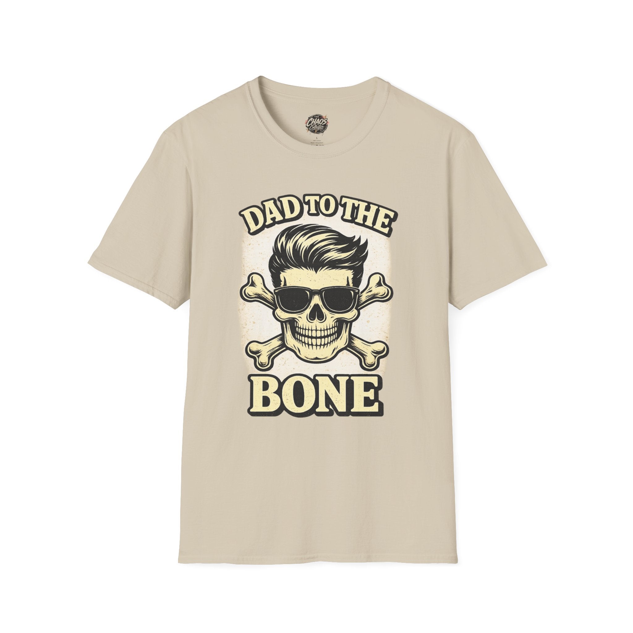 Dad To The Bone Shirt – Funny Dad Skull T-Shirt, Retro Dad Graphic Tee, Cool Dad Gift, Father’s Day Dad Shirt