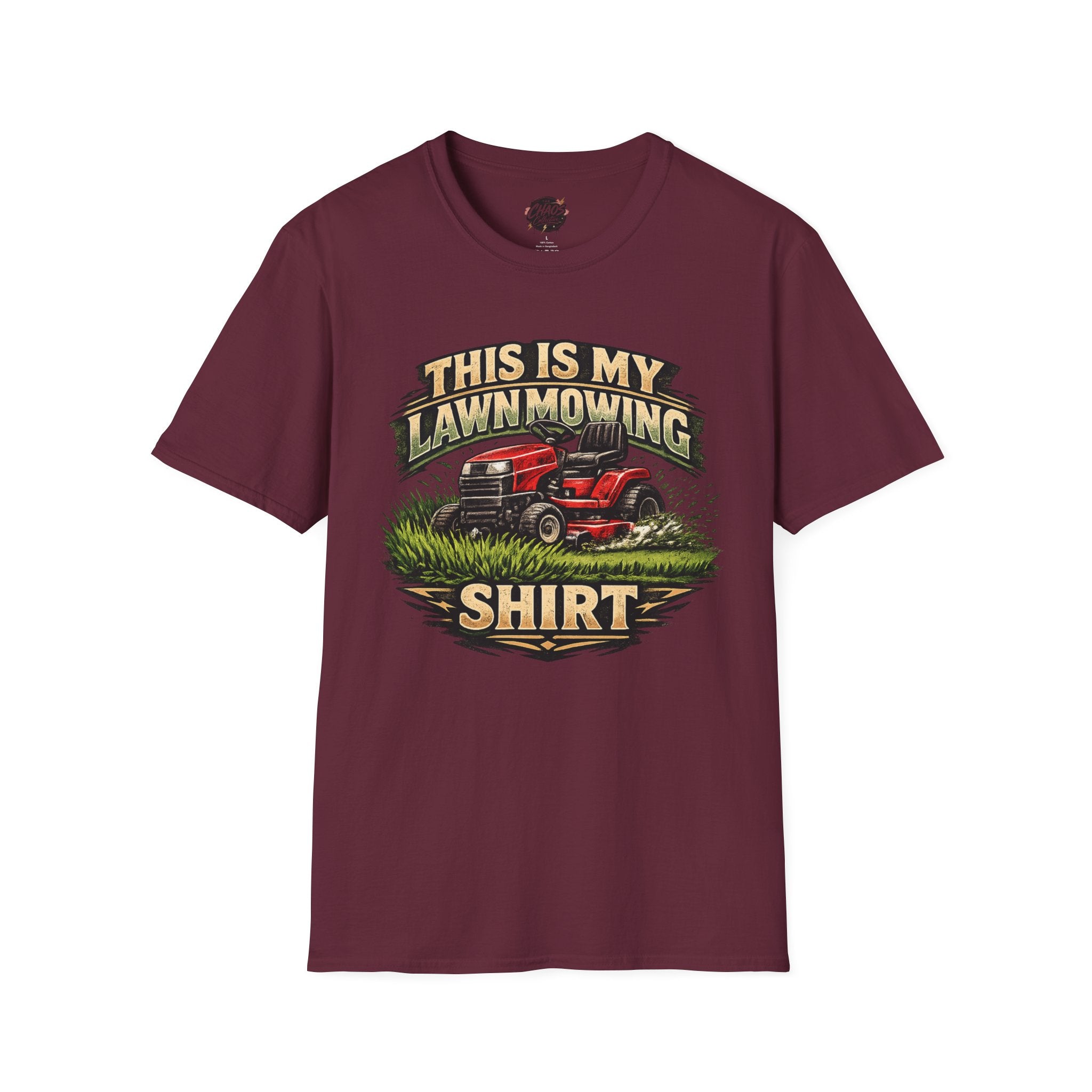This Is My Lawn Mowing Shirt T-Shirt — Funny Lawn Care Tee for Gardeners & Yard Lovers