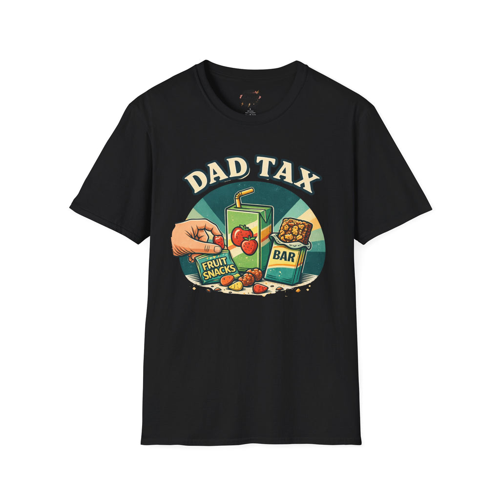 Dad Tax Shirt – Funny Dad Snack Tax T-Shirt, Father Humor Tee, Snack Stealing Dad Shirt, Dad Life Graphic Tee