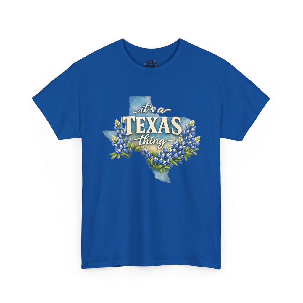 Texas Bluebonnet Tee | "It's a Texas Thing" Graphic T-Shirt