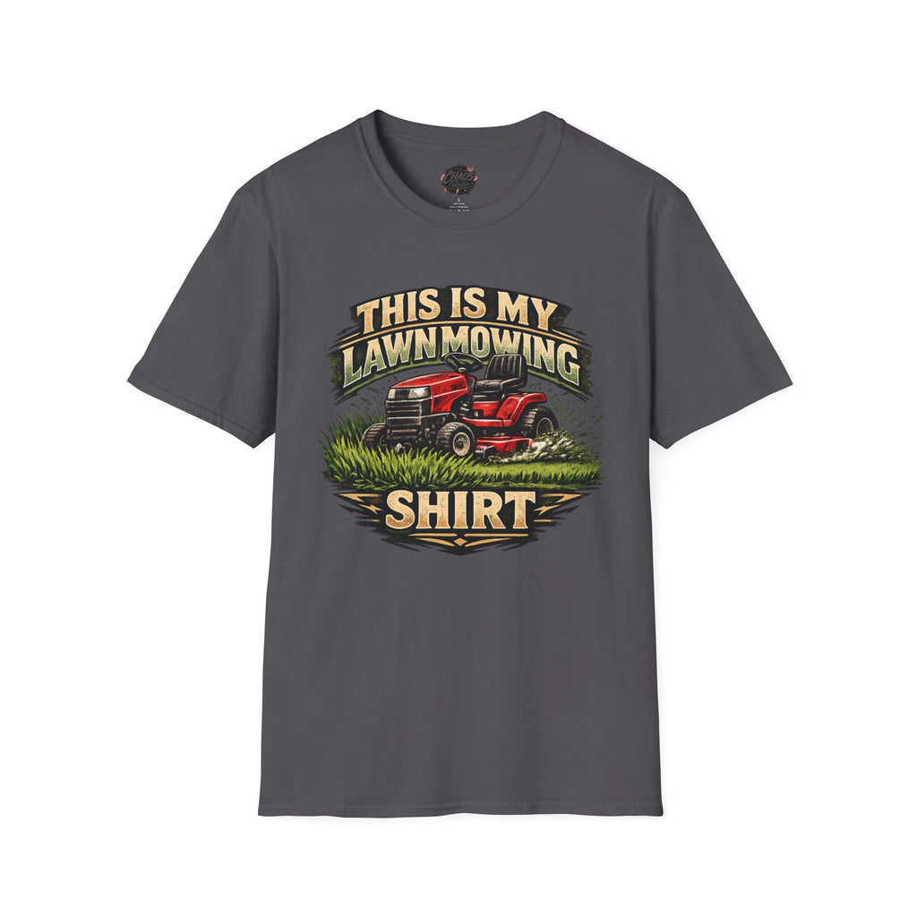 This Is My Lawn Mowing Shirt T-Shirt — Funny Lawn Care Tee for Gardeners & Yard Lovers