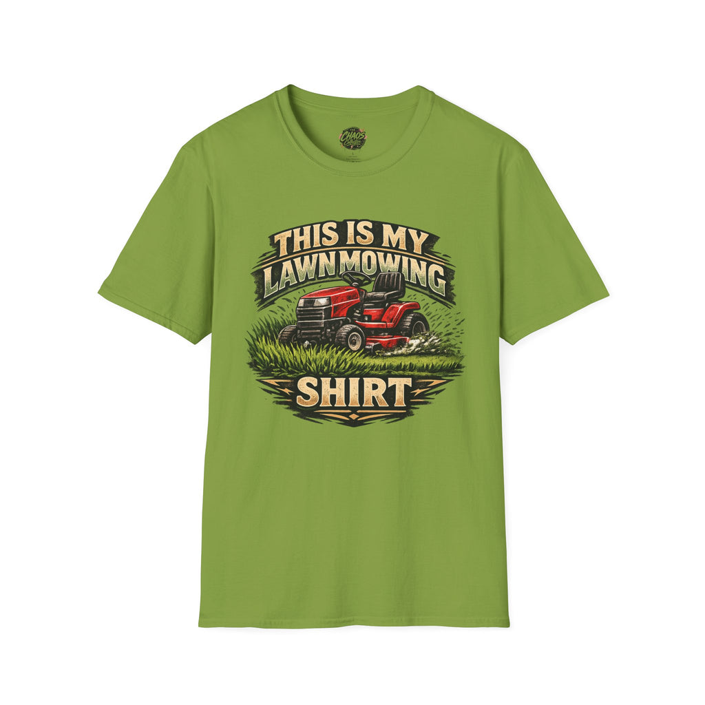 This Is My Lawn Mowing Shirt T-Shirt — Funny Lawn Care Tee for Gardeners & Yard Lovers
