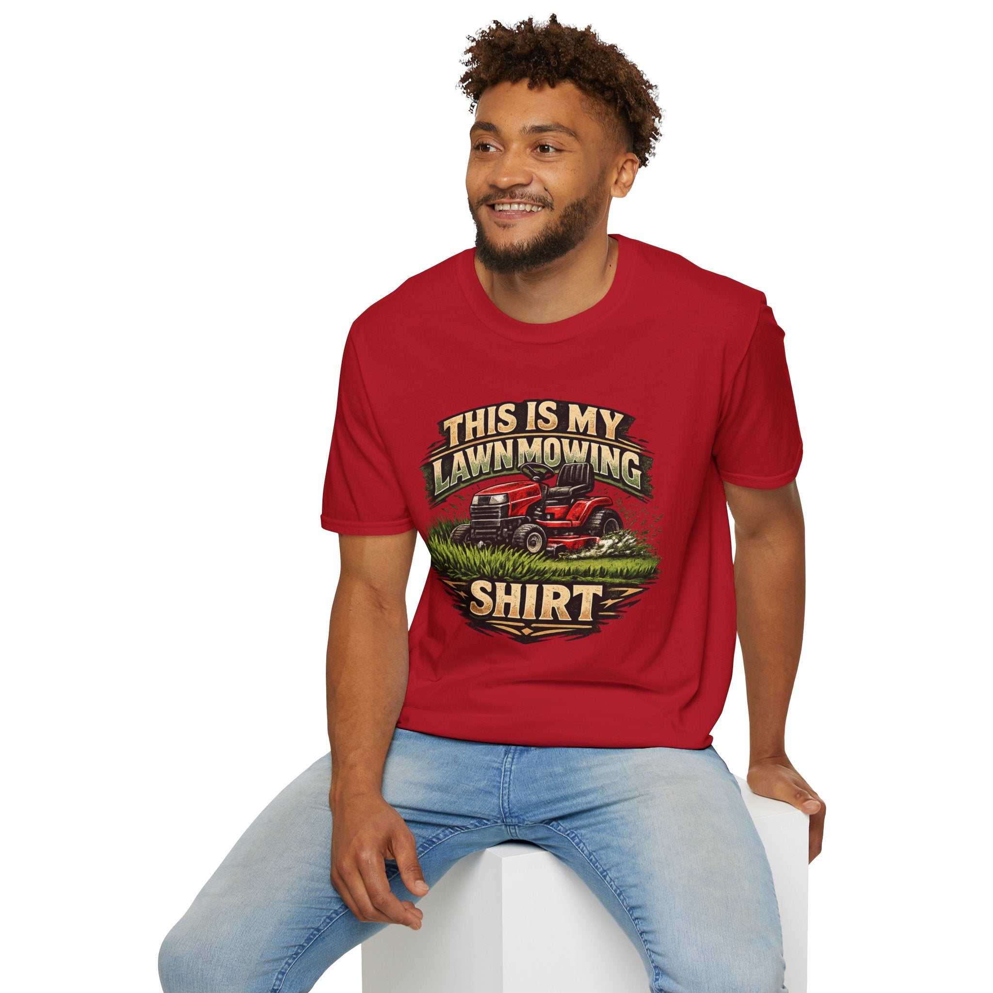 This Is My Lawn Mowing Shirt T-Shirt — Funny Lawn Care Tee for Gardeners & Yard Lovers